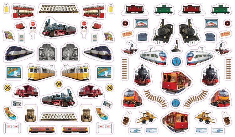 Produktbild: Eyelike Stickers: Trains