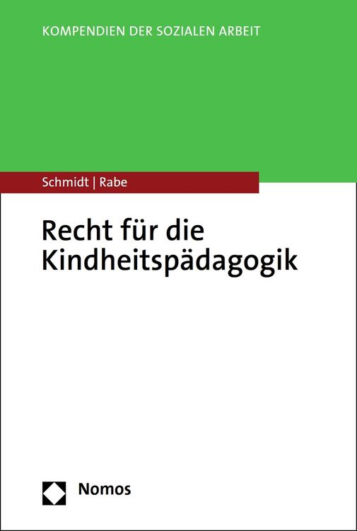 Produktbild: Recht f&uuml;r die Kindheitsp&auml;dagogik