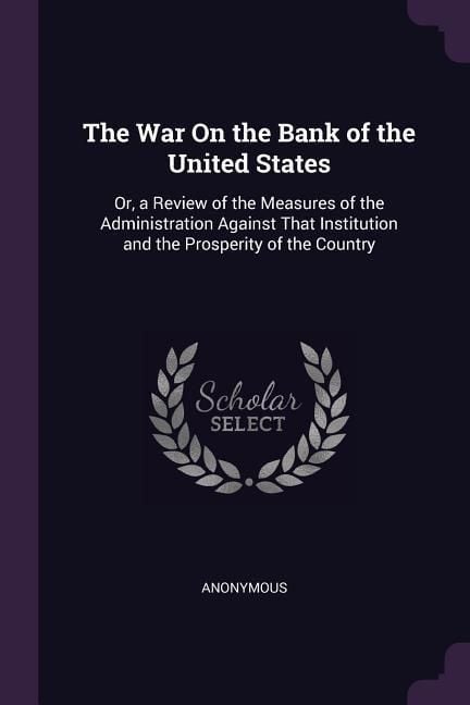 Produktbild: The War On the Bank of the United States
