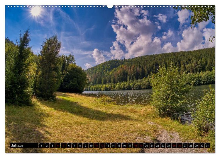 Produktbild: Im Th&uuml;ringer Wald (Wandkalender 2026 DIN A2 quer), CALVENDO Monatskalender