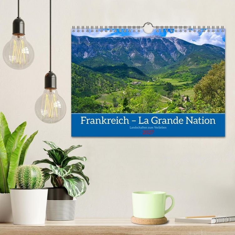 Produktbild: Frankreich &ndash; Landschaften zum Verlieben (Wandkalender 2027 DIN A4 quer), CALVENDO Monatskalender