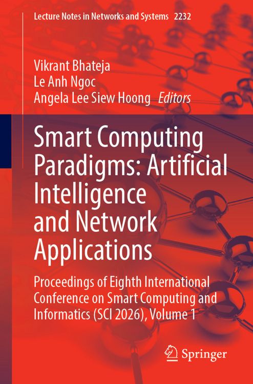 Produktbild: Smart Computing Paradigms: Artificial Intelligence and Network Applications