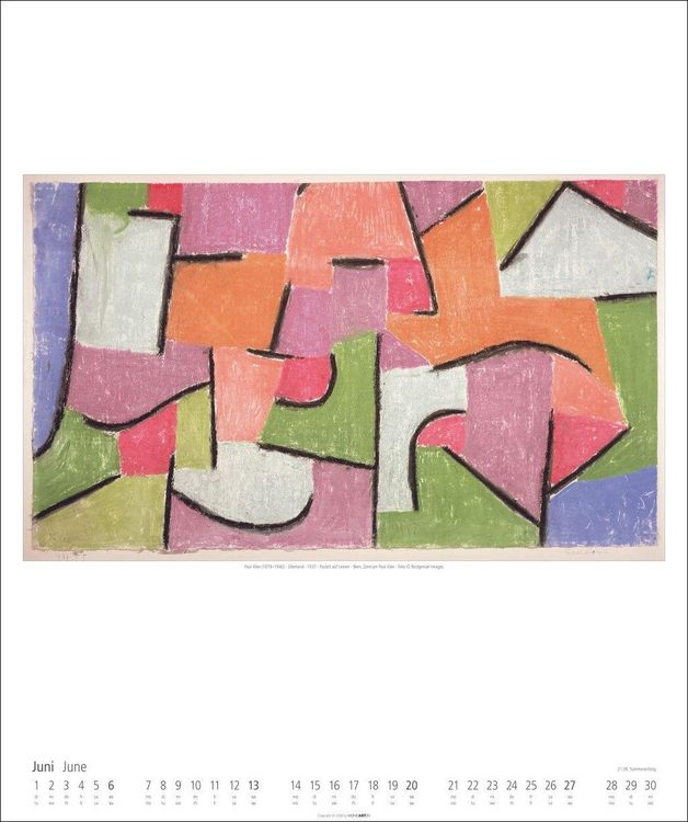 Produktbild: Paul Klee Kalender 2027