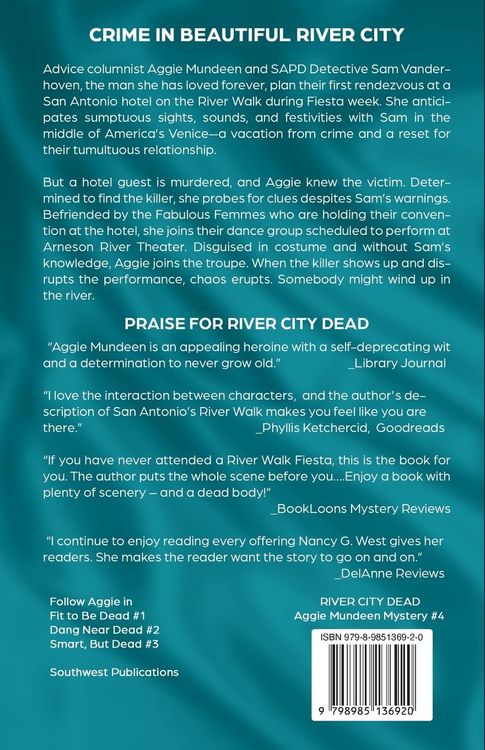 Produktbild: River City Dead. Aggie Mundeen Mystery #4