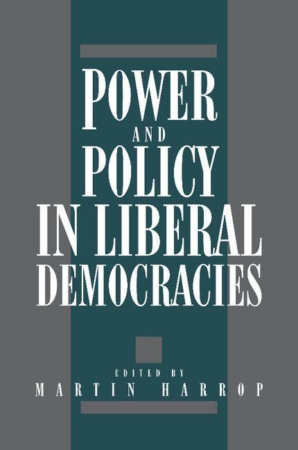 Produktbild: Power and Policy in Liberal Democracies