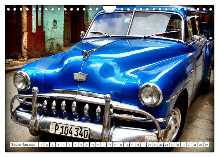 Produktbild: American Classics (Wandkalender 2026 DIN A4 quer), CALVENDO Monatskalender