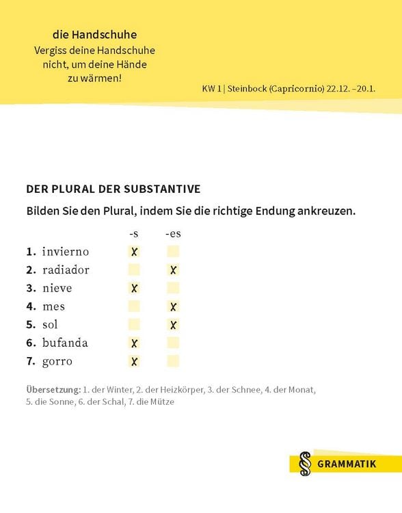Produktbild: Langenscheidt Sprachkalender Spanisch 2027