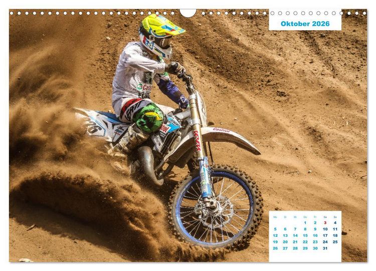 Produktbild: two stroke (Wandkalender 2026 DIN A3 quer), CALVENDO Monatskalender