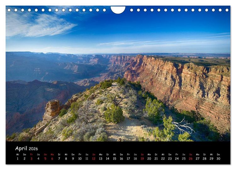 Produktbild: Traumlandschaften im Westen der USA (Wandkalender 2026 DIN A4 quer), CALVENDO Monatskalender