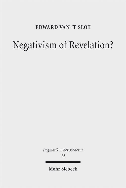 Produktbild: Negativism of Revelation?
