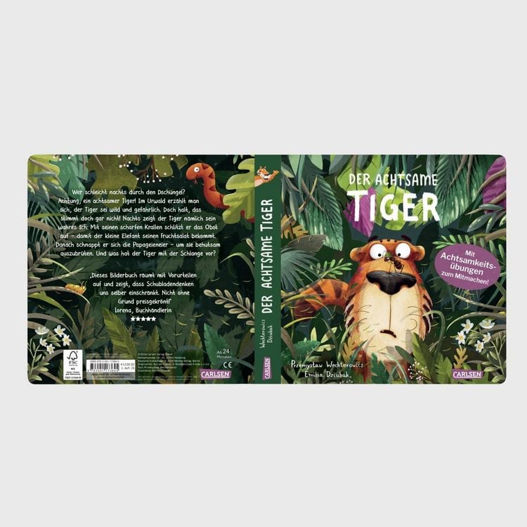Produktbild: Der achtsame Tiger 1: Der achtsame Tiger (Pappbilderbuchausgabe)