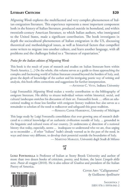Produktbild: Migrating Words