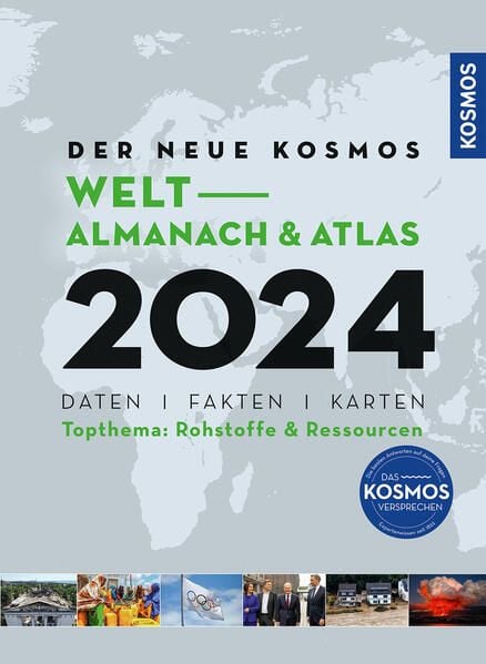 Produktbild: Der neue Kosmos Welt-Almanach & Atlas 2024