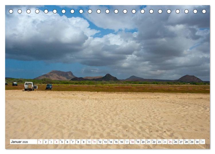 Produktbild: Boa Vista - Kapverden. Die Gem&uuml;tliche (Tischkalender 2026 DIN A5 quer), CALVENDO Monatskalender