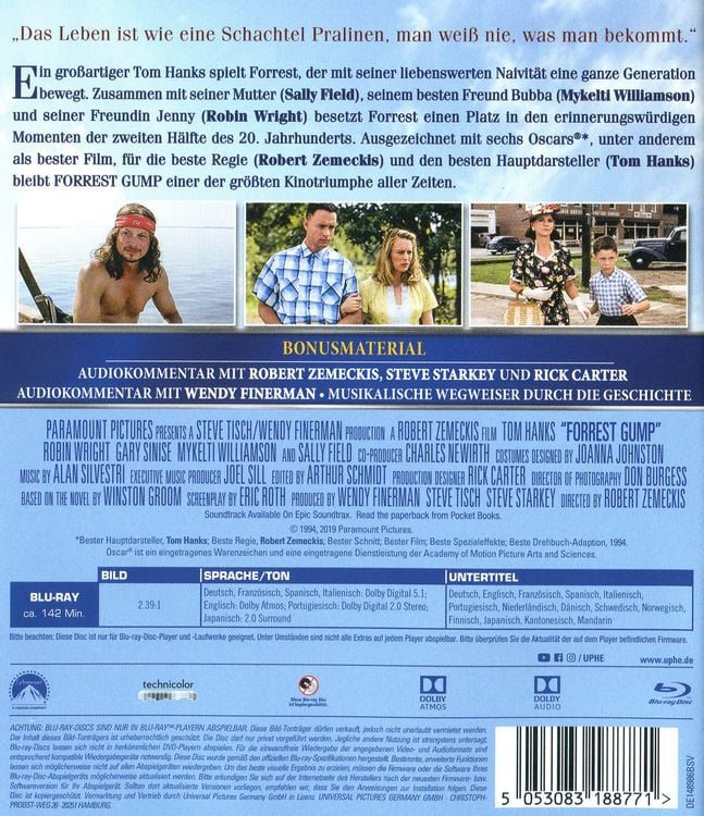 Produktbild: Forrest Gump - Remastered