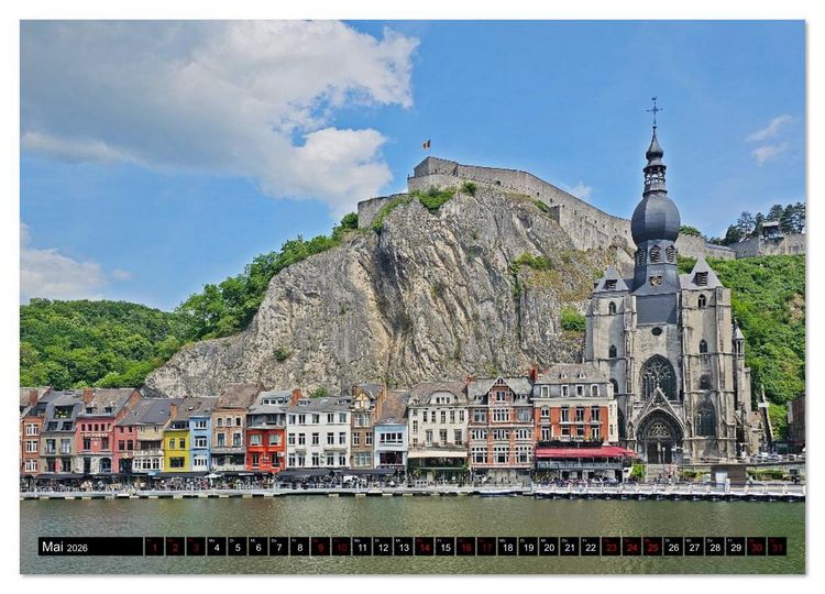 Produktbild: Rundreise kreuz und quer durch Holland und Belgien (hochwertiger Premium Wandkalender 2026 DIN A2 quer), Kunstdruck in Hochglanz