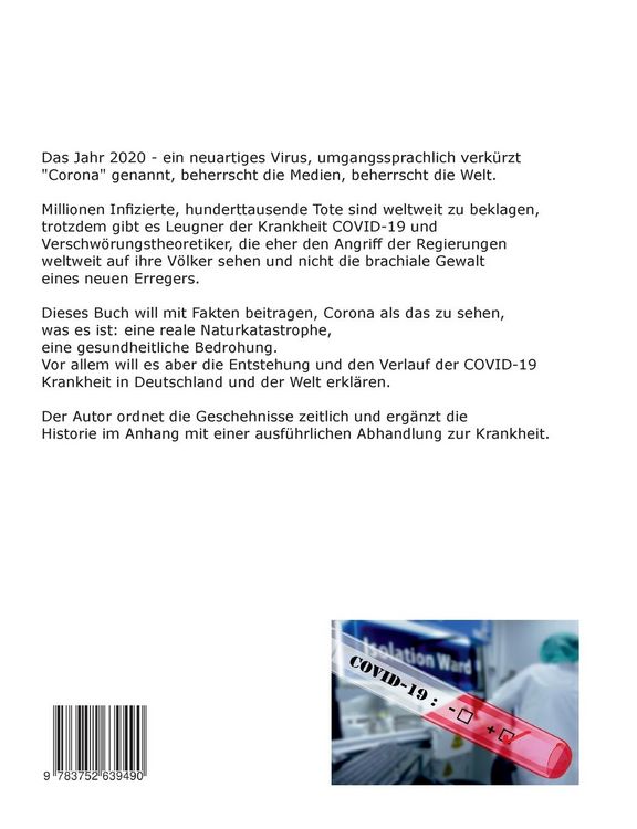 Produktbild: Corona 2020 Von der Epidemie zur Pandemie