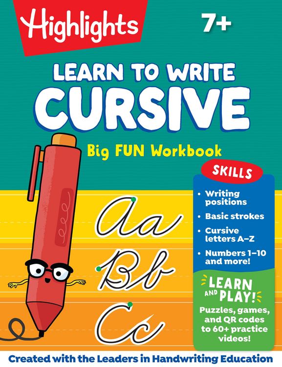 Produktbild: Learn to Write Cursive Big Fun Workbook
