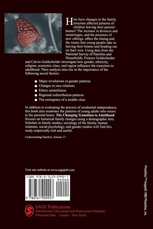Produktbild: The Changing Transition to Adulthood