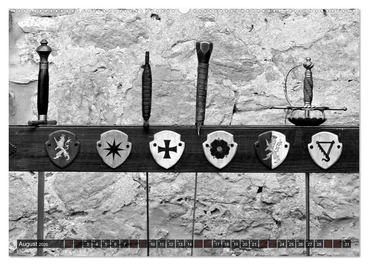 Produktbild: Das Mittelalter - Ein Besuch im Feldlager (Wandkalender 2026 DIN A2 quer), CALVENDO Monatskalender
