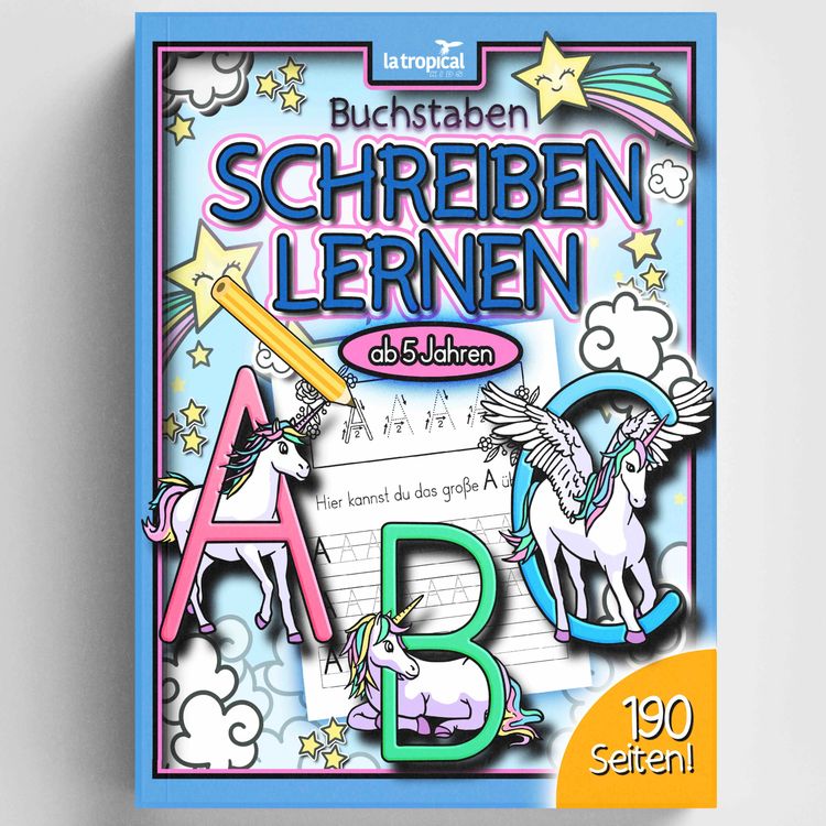 Produktbild: Buchstaben schreiben lernen ab 5 Jahren
