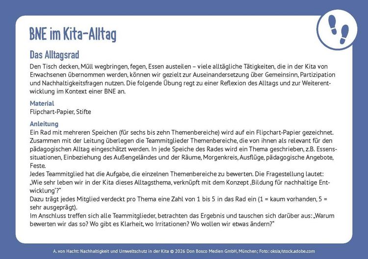 Produktbild: Nachhaltigkeit und Umweltschutz in der Kita