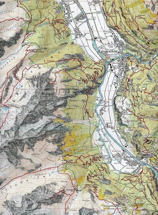 Produktbild: &Ouml;tztaler Alpen, Geigenkamm 1:25 000