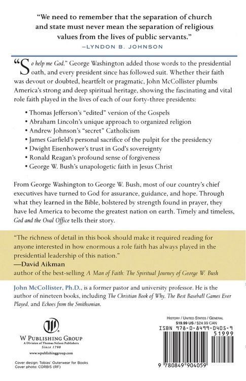 Produktbild: The God and the Oval Office