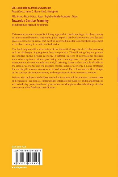 Produktbild: Towards a Circular Economy