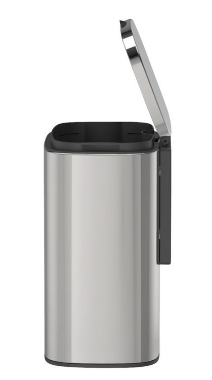 Produktbild: Wand-Kosmetikeimer Mod. Sare Gl&auml;nzend 5 L, Easy Close Absenkautomatik