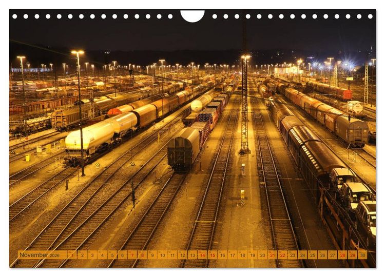 Produktbild: RUHRPOTT LICHTER (Wandkalender 2026 DIN A4 quer), CALVENDO Monatskalender