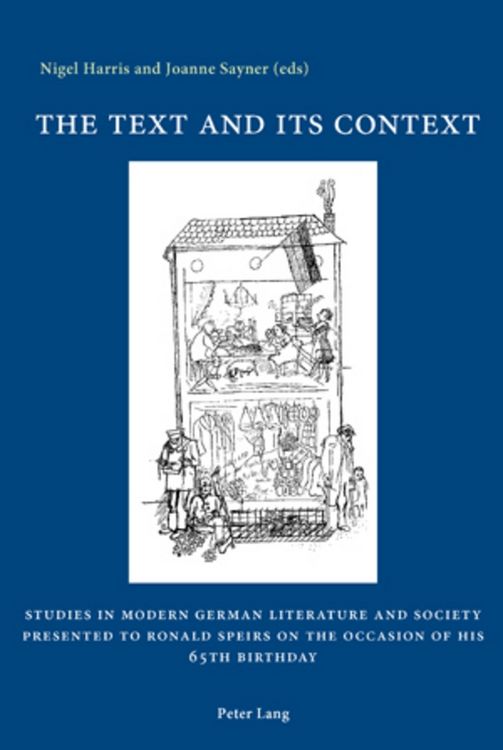 Produktbild: The Text and its Context