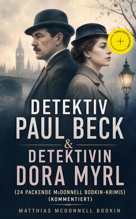 Produktbild: Detektiv Paul Beck & Detektivin Dora Myrl (24 packende McDonnell Bodkin-Krimis) (Kommentiert)