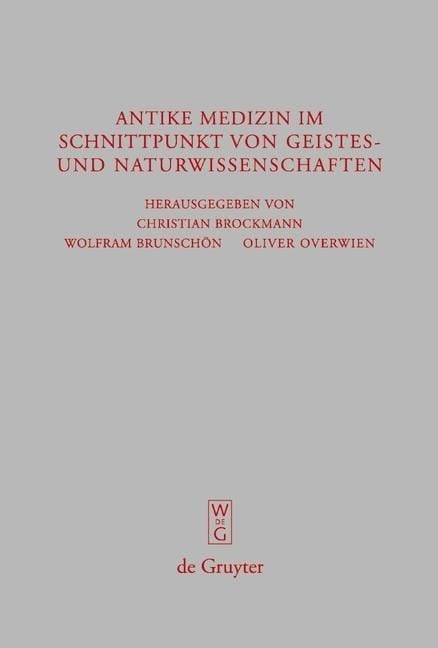 Produktbild: Antike Medizin im Schnittpunkt von Geistes- und Naturwissenschaften