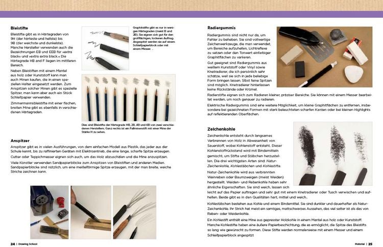 Produktbild: Die Kunst des Zeichnens - Techniken