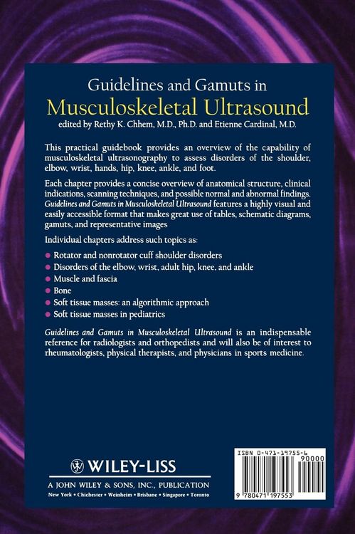 Produktbild: Guidelines and Gamuts in Musculoskeletal Ultrasound