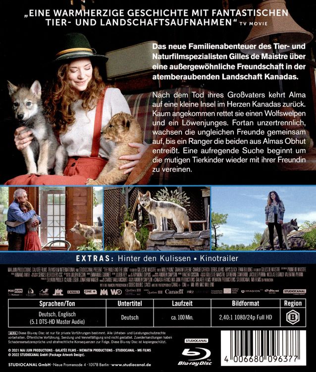 Produktbild: Der Wolf und der L&ouml;we