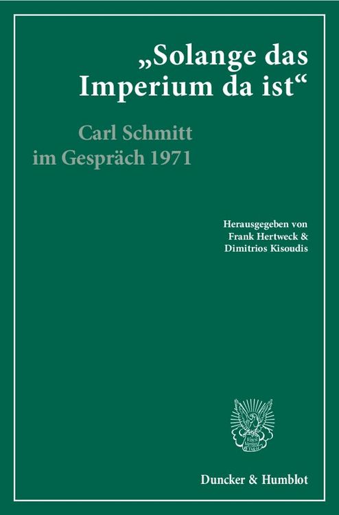 Produktbild: "Solange das Imperium da ist".
