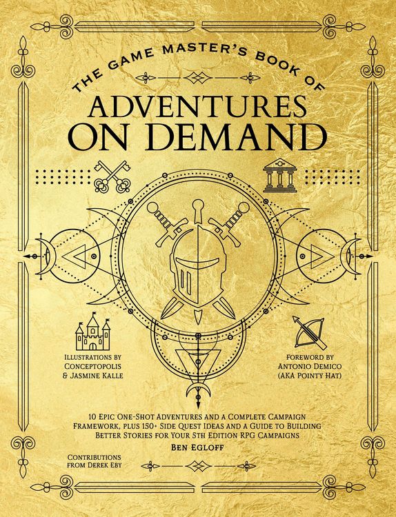 Produktbild: The Game Master's Book of Adventures on Demand