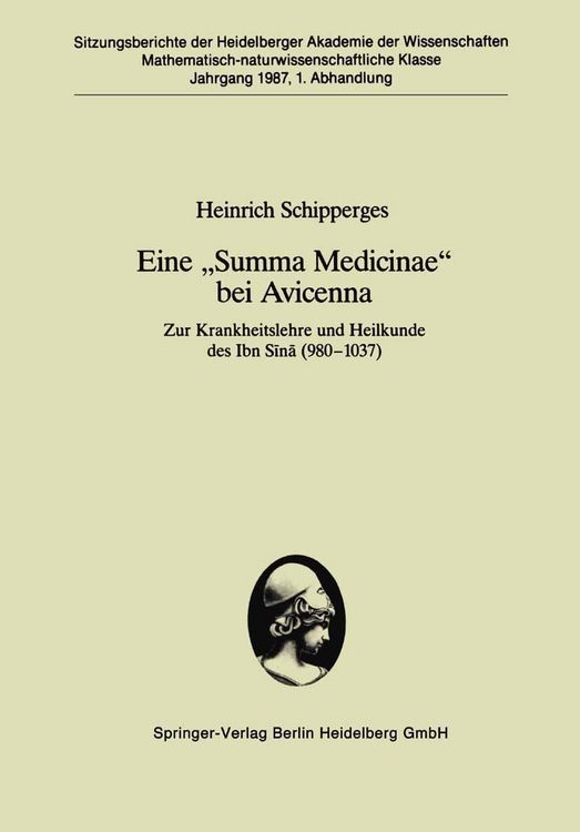 Produktbild: Eine "Summa Medicinae" bei Avicenna