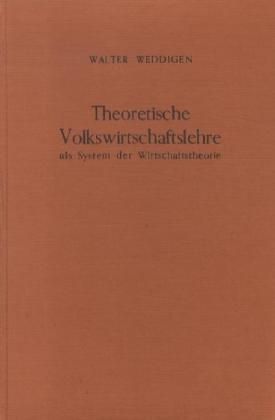 Produktbild: Theoretische Volkswirtschaftslehre