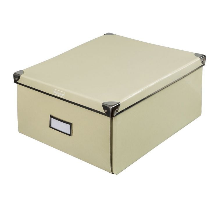 Produktbild: Idena Aufbewahrungsbox faltbar creme 35x28x17cm