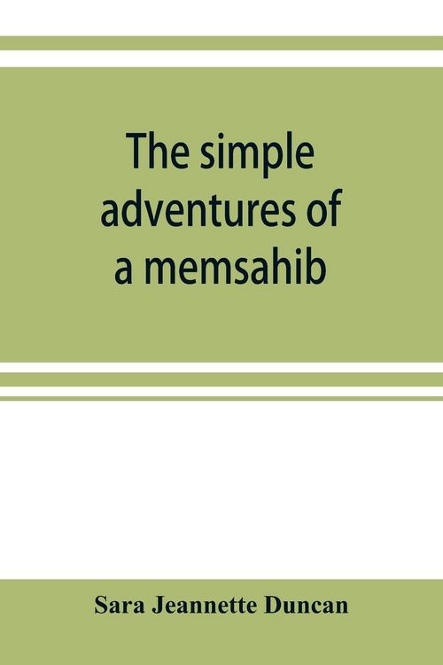 Produktbild: The simple adventures of a memsahib