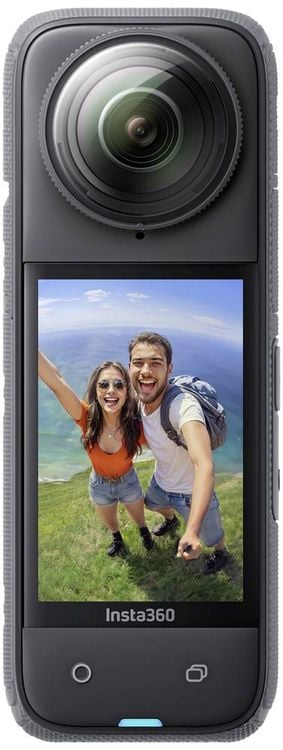 Produktbild: Insta360 X4 360° Action Cam 8K, Touch-Screen, WLAN, Wasserfest, Zeitraffer, Webcam