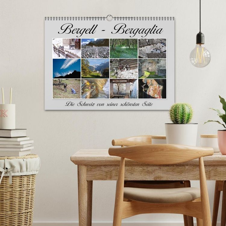Produktbild: Bergell - Bergaglia (Wandkalender 2027 DIN A3 quer), CALVENDO Monatskalender