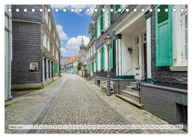 Produktbild: Lennep Impressionen (Tischkalender 2026 DIN A5 quer), CALVENDO Monatskalender