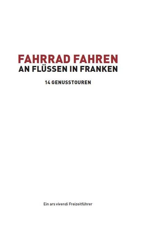 Produktbild: Fahrrad fahren an Fl&uuml;ssen in Franken