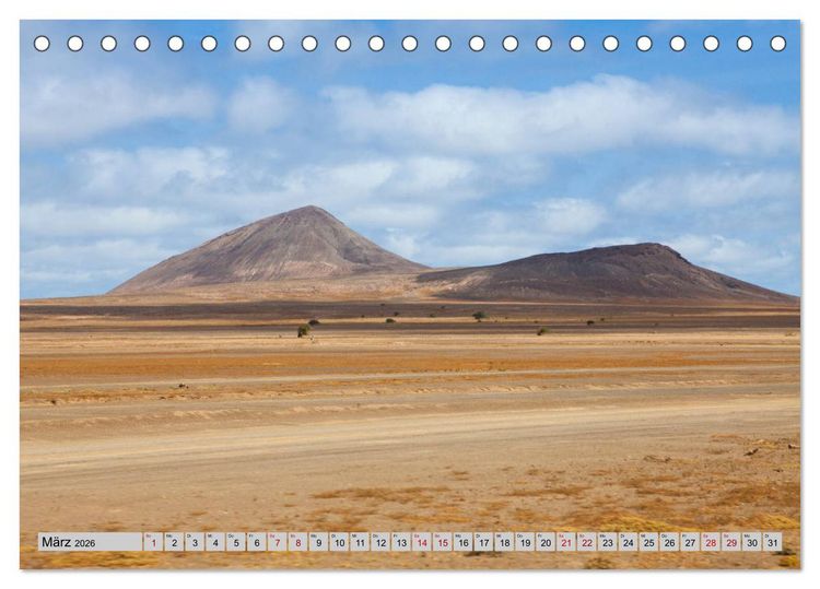 Produktbild: Sal - Strandperle der Kapverden (Tischkalender 2026 DIN A5 quer), CALVENDO Monatskalender