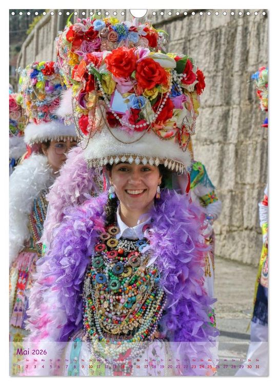 Produktbild: Karneval in Galicien (Wandkalender 2026 DIN A3 hoch), CALVENDO Monatskalender