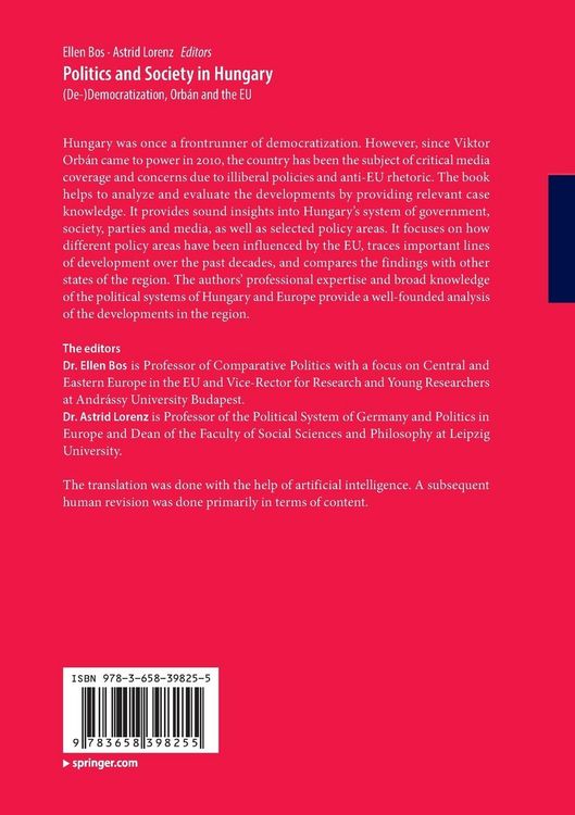 Produktbild: Politics and Society in Hungary